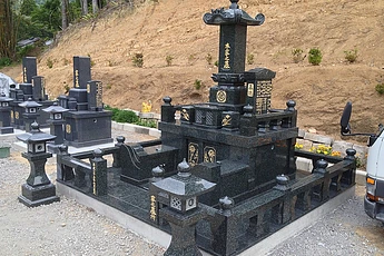 外柵総御影石の墓石